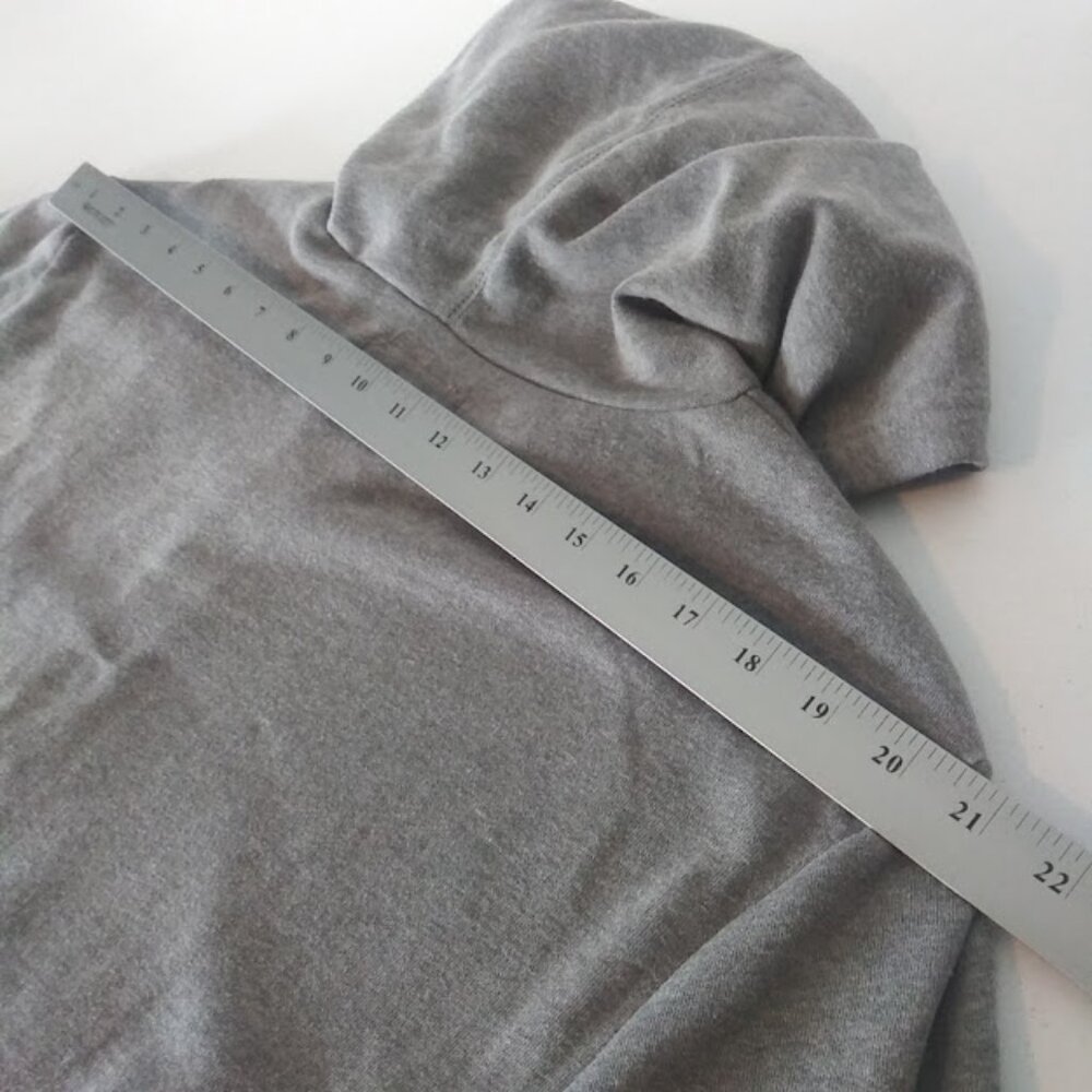 Aeropostale  Men's size L gray and white hoodie sweatshirt - Picture 9 of 14